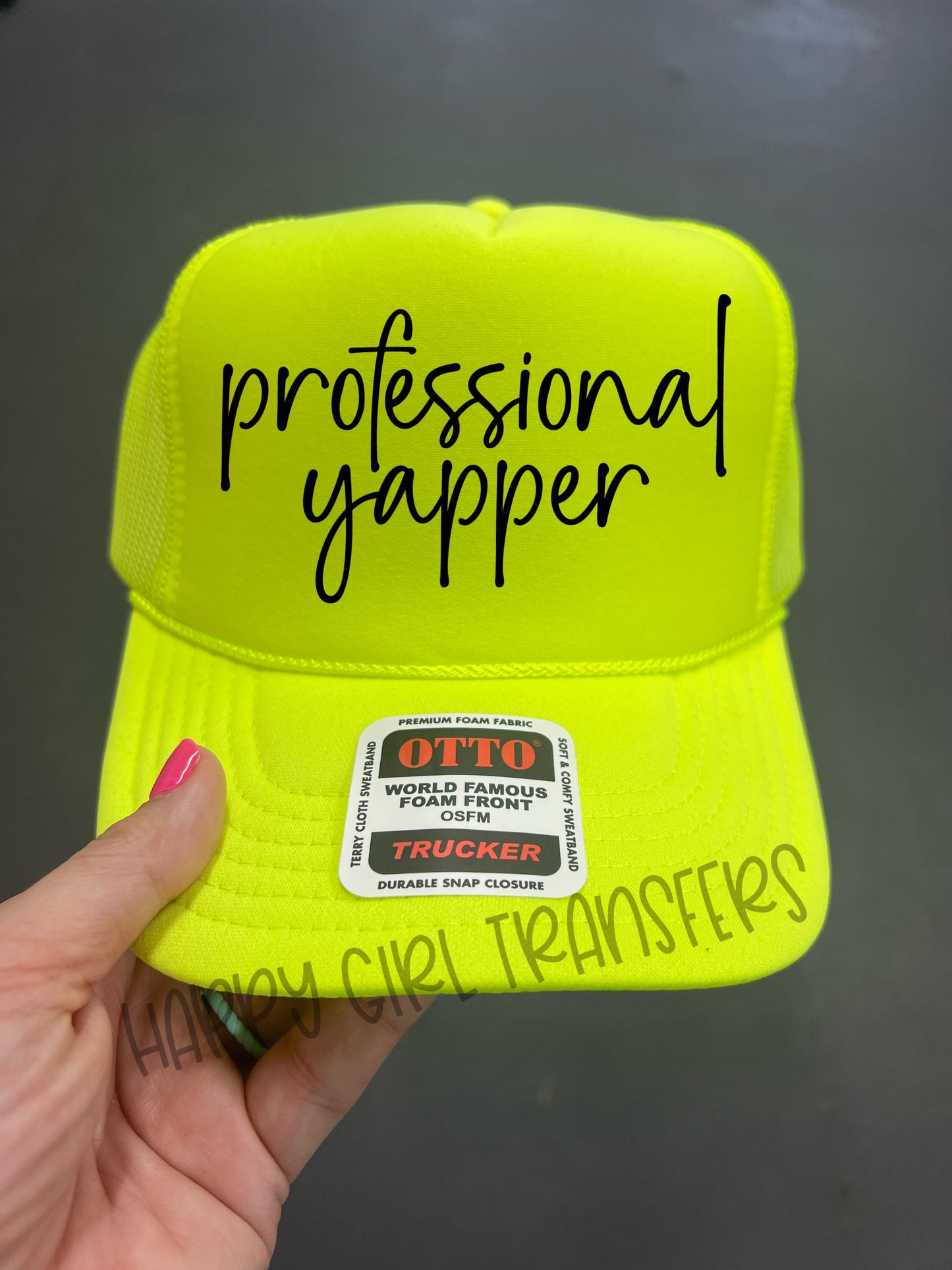 PROFESSIONAL YAPPER - DTF TRANSFER