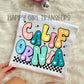 RETRO CALIFORNIA - DTF TRANSFER