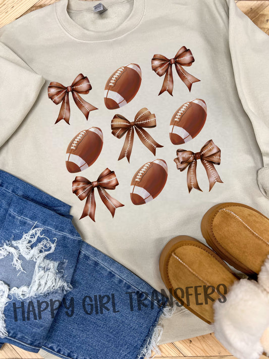 FOOTBALL COQUETTE - DTF TRANSFER