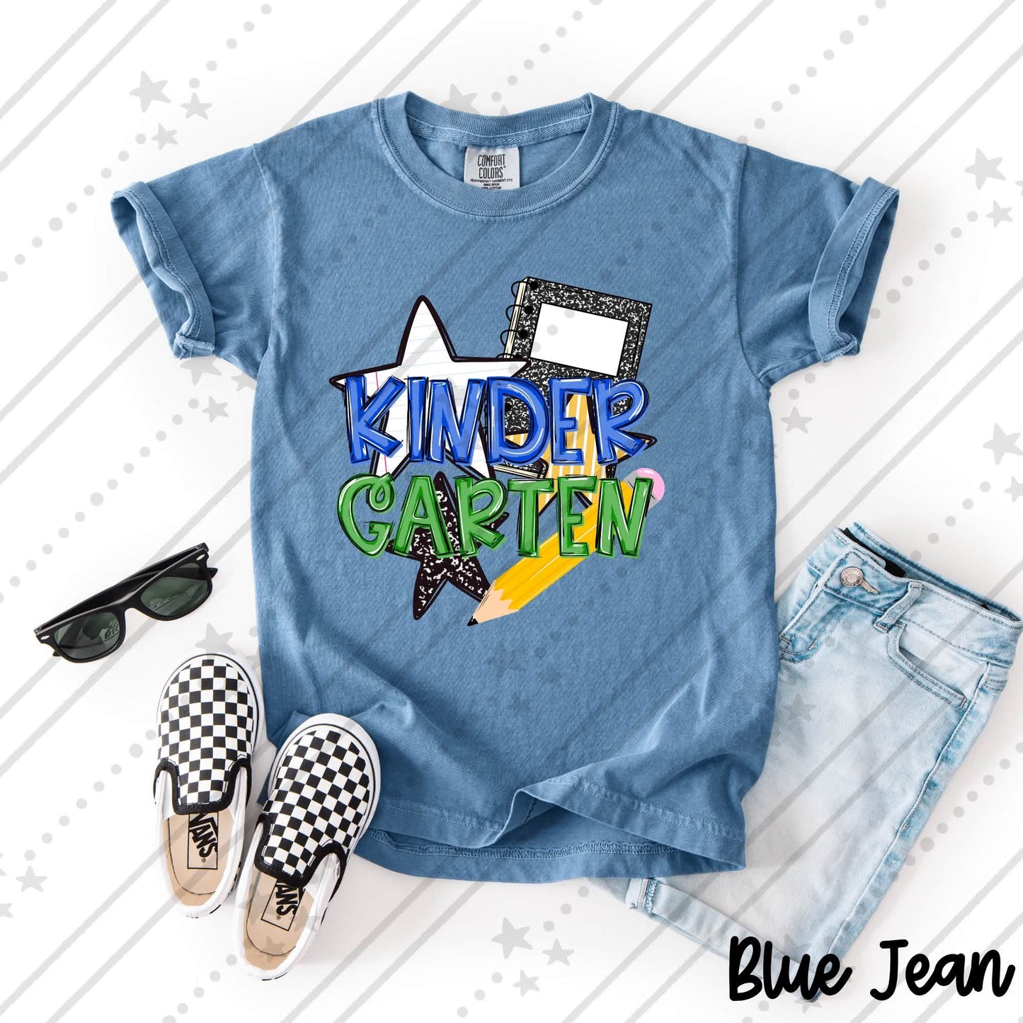STARS BOY KINDERGARTEN - DTF TRANSFER