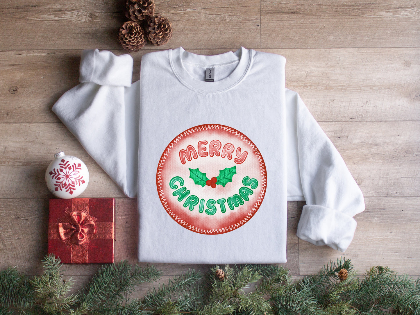 RETRO MERRY CHRISTMAS - DTF TRANSFER