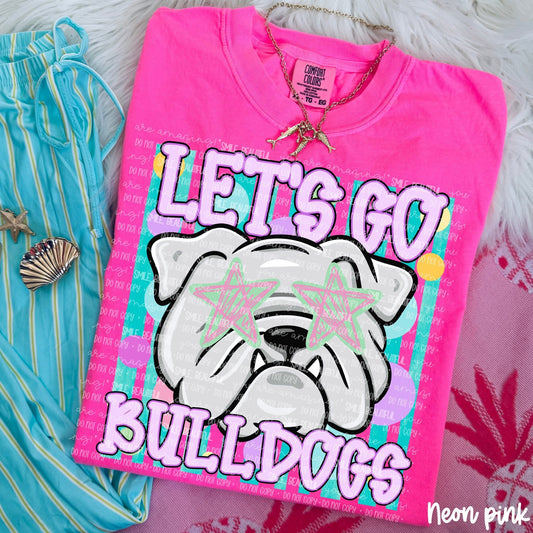 LET’S GO BULLDOGS - DTF TRANSFER