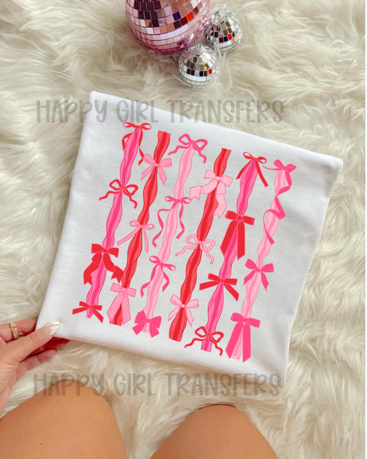 VALENTINE’S BOWS - DTF TRANSFER