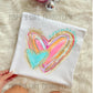WATERCOLOR HEARTS - DTF TRANSFER