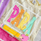 NEON VARSITY PARA - DTF TRANSFER