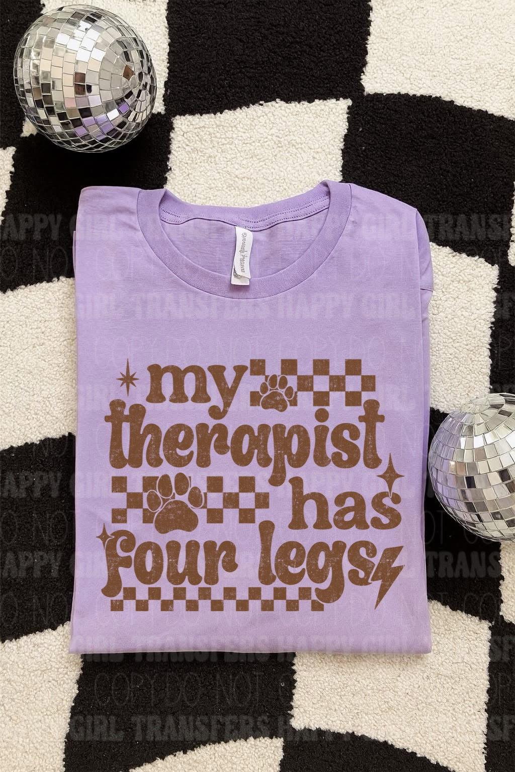 MY THERAPIST HAS FOUR LEGS - DTF TRANSFER