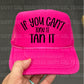 IF YOU CAN’T TONE IT, TAN IT  - DTF TRANSFER