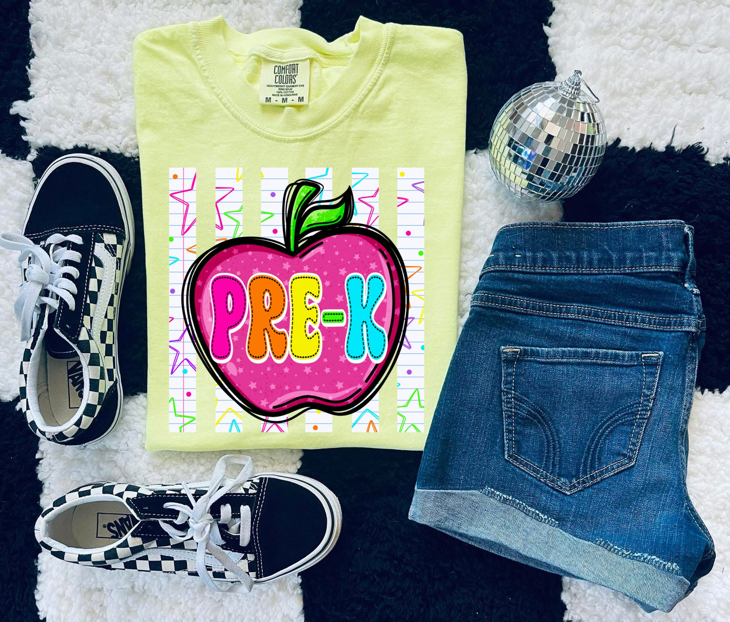 APPLE PRE-K - DTF TRANSFER