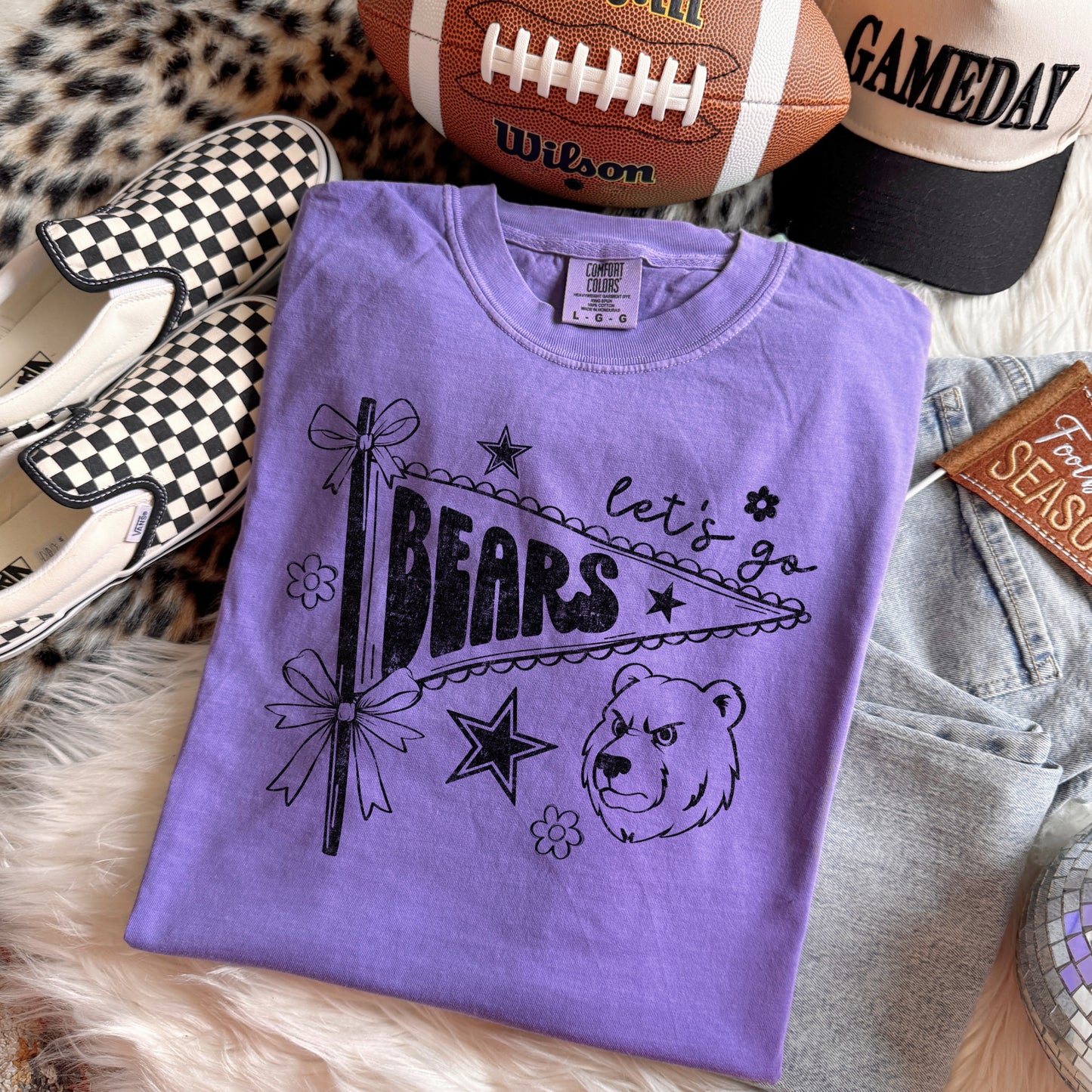 LET’S GO BEARS - DTF TRANSFER