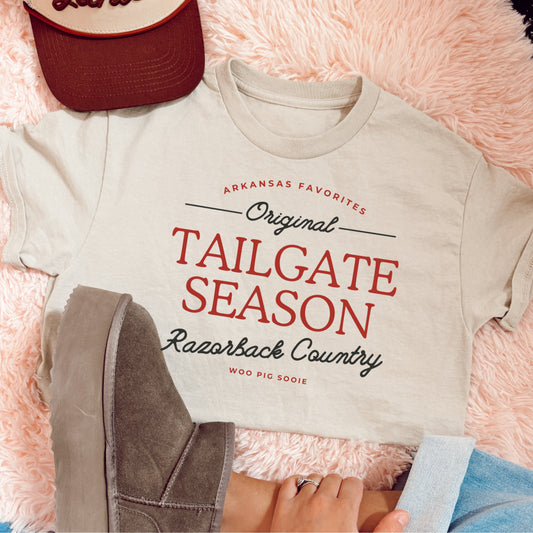 RAZORBACK TAILGATE SEASON - DTF TRANSFER