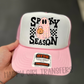 SPOOKY SEASON (PINK GHOST) - DTF TRANSFER