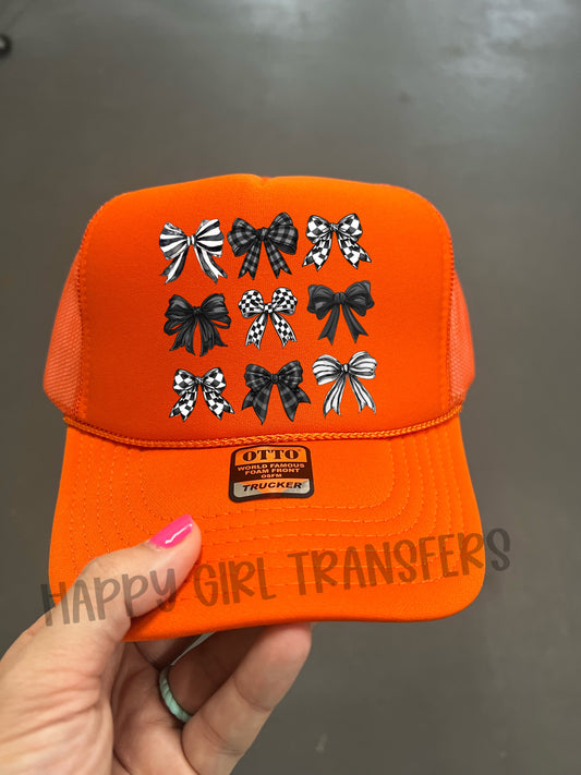 BLACK BOW COQUETTE - DTF TRANSFER