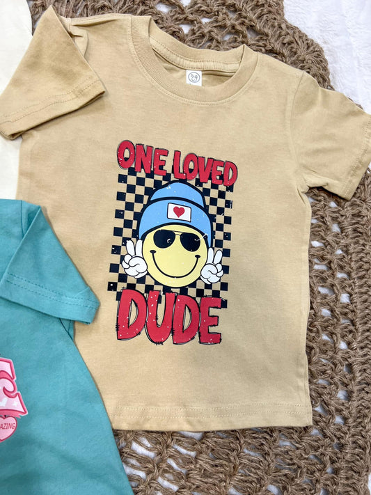 ONE LOVED DUDE - DTF TRANSFER