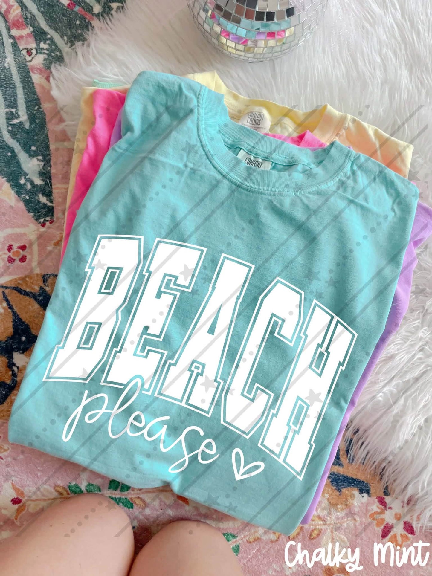 BEACH PLEASE - DTF TRANSFER