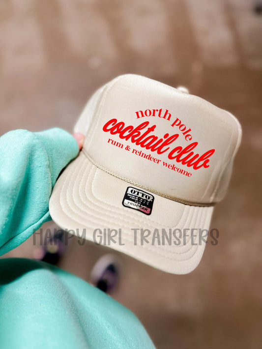 NORTH POLE COCKTAIL CLUB - DTF TRANSFER