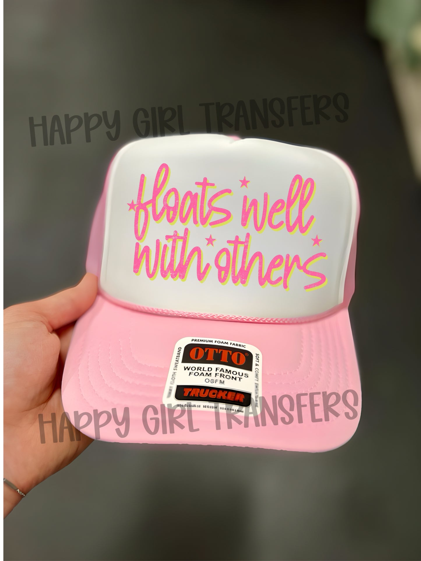 FLOATS WELL WITH OTHERS - DTF TRANSFER