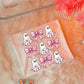 GHOST AND PINK BOW COQUETTE - DTF TRANSFER