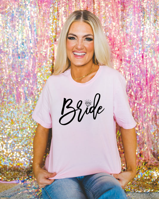BRIDE IN CURSIVE - DTF TRANSFER