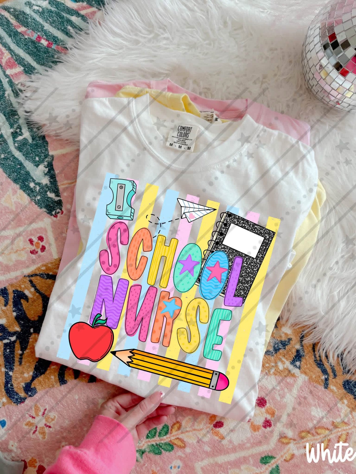 NEON SCHOOL NURSE - DTF TRANSFER