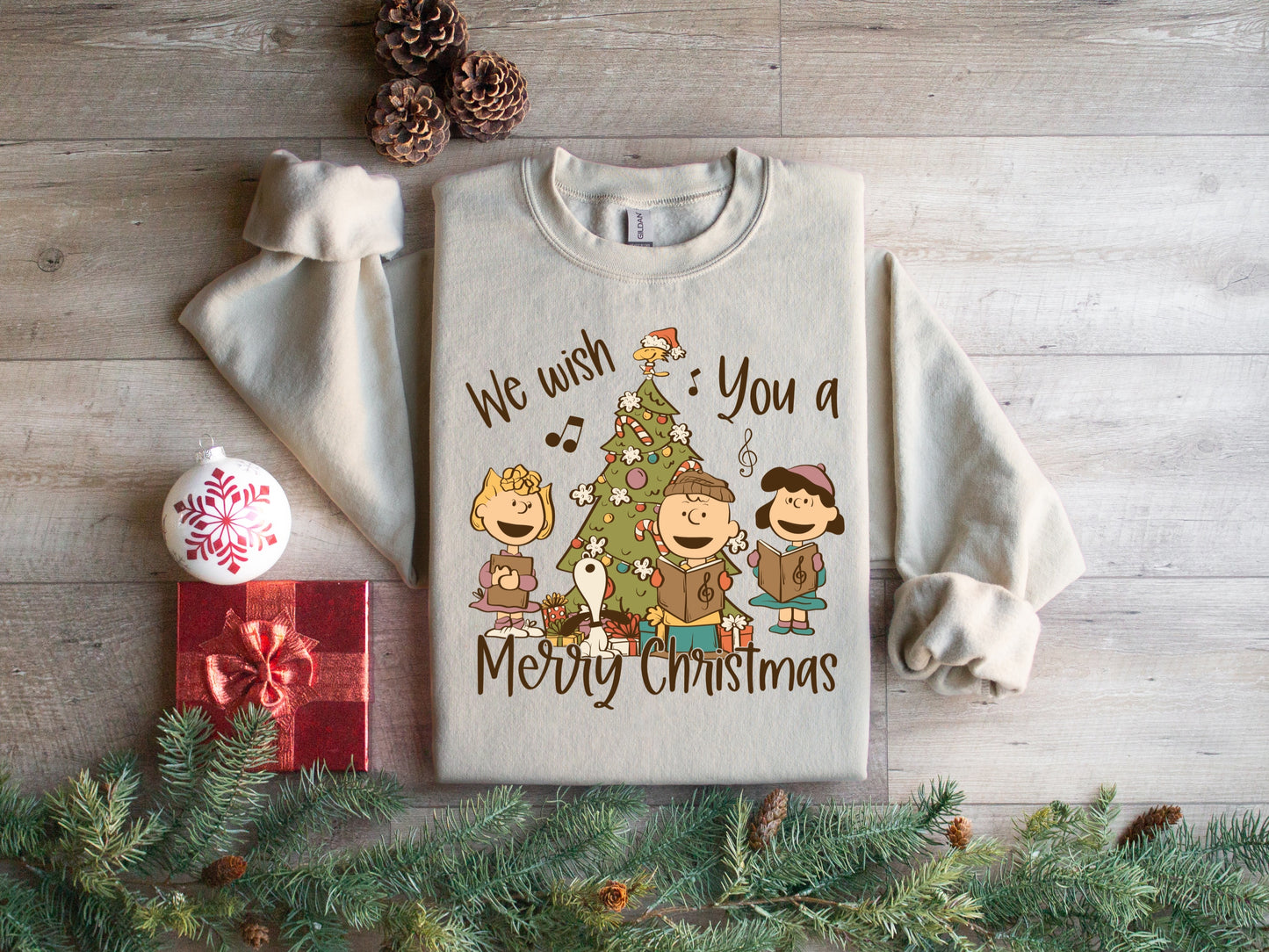 CB WE WISH YOU A MERRY CHRISTMAS - DTF TRANSFER