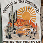 ZACH BRYAN SWEETEST OF SUNFLOWERS- DTF TRANSFER