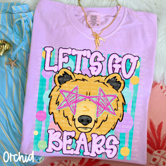 LET’S GO BEARS - DTF TRANSFER