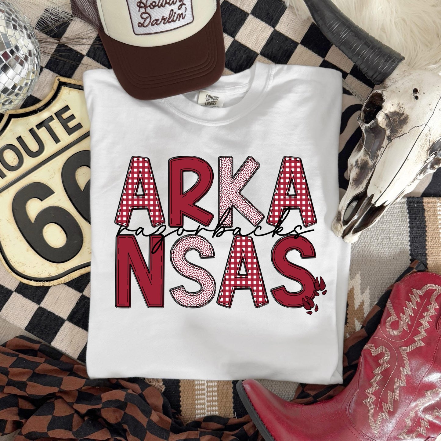 ARKANSAS RAZORBACKS - DTF TRANSFER