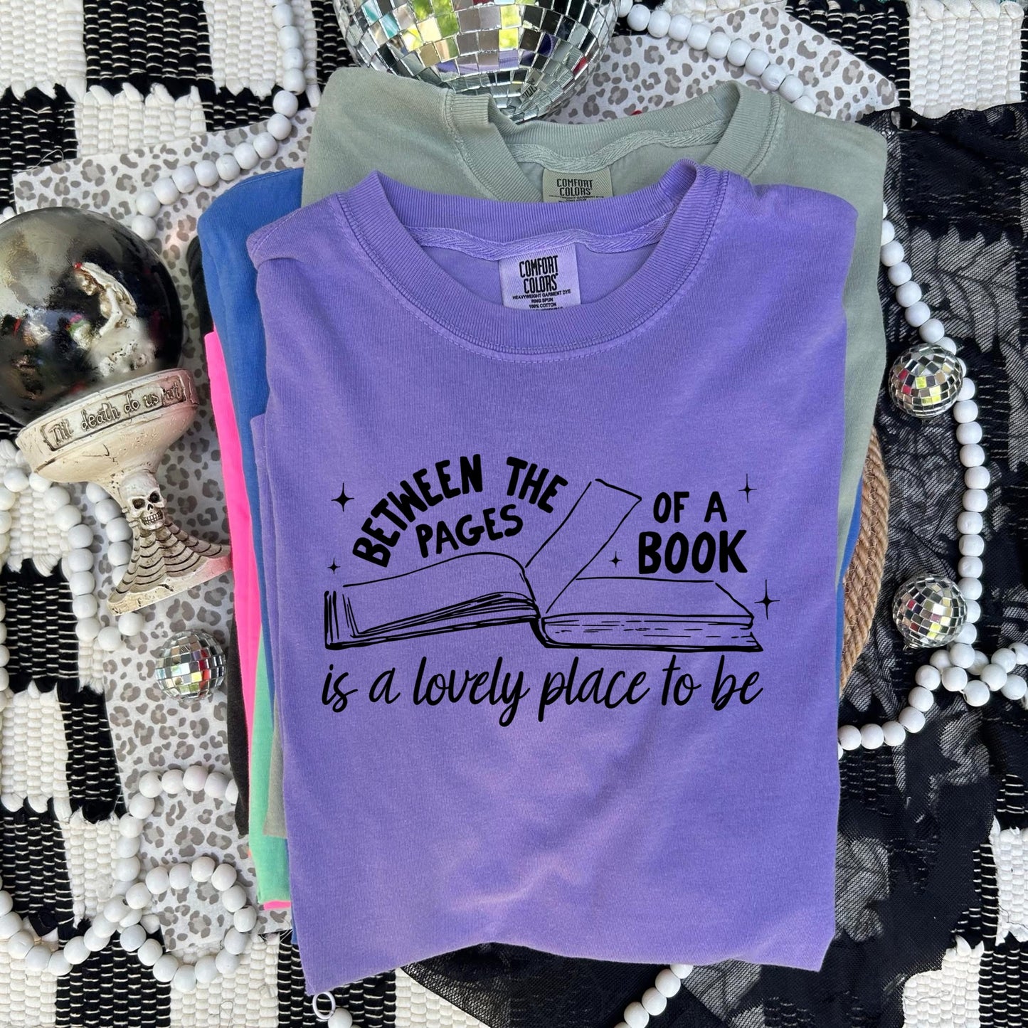 BETWEEN THE PAGES OF A BOOK - DTF TRANSFER