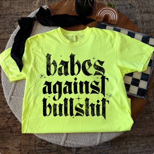 BABES AGAINST BULLSHIT - DTF TRANSFER