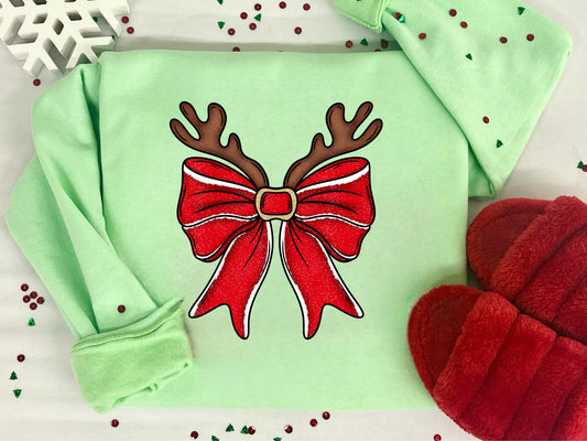REINDEER BOW - DTF TRANSFER