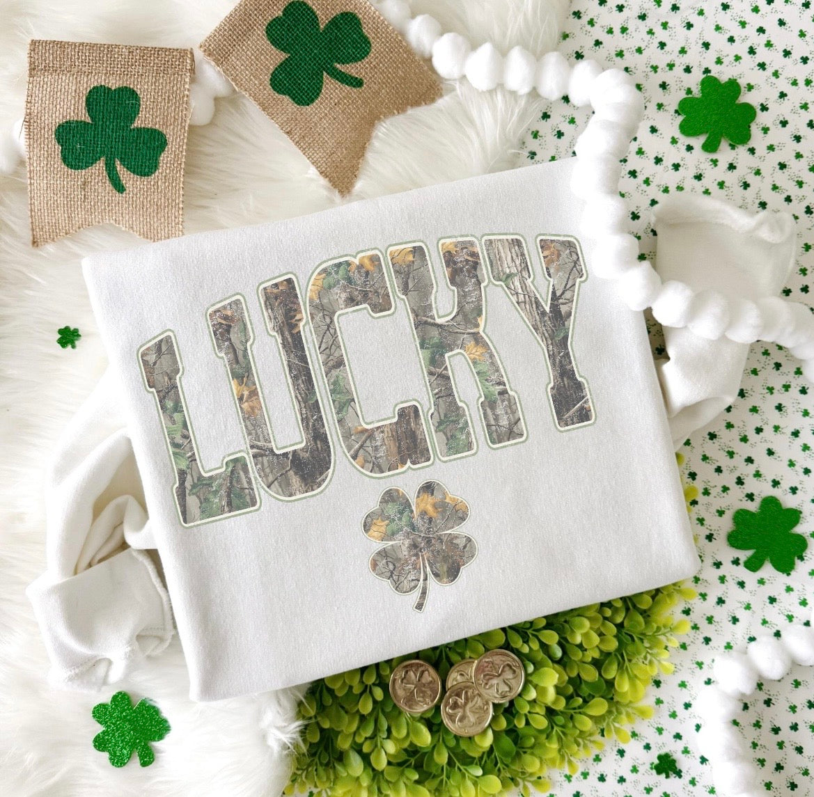 CAMO LUCKY - DTF TRANSFER