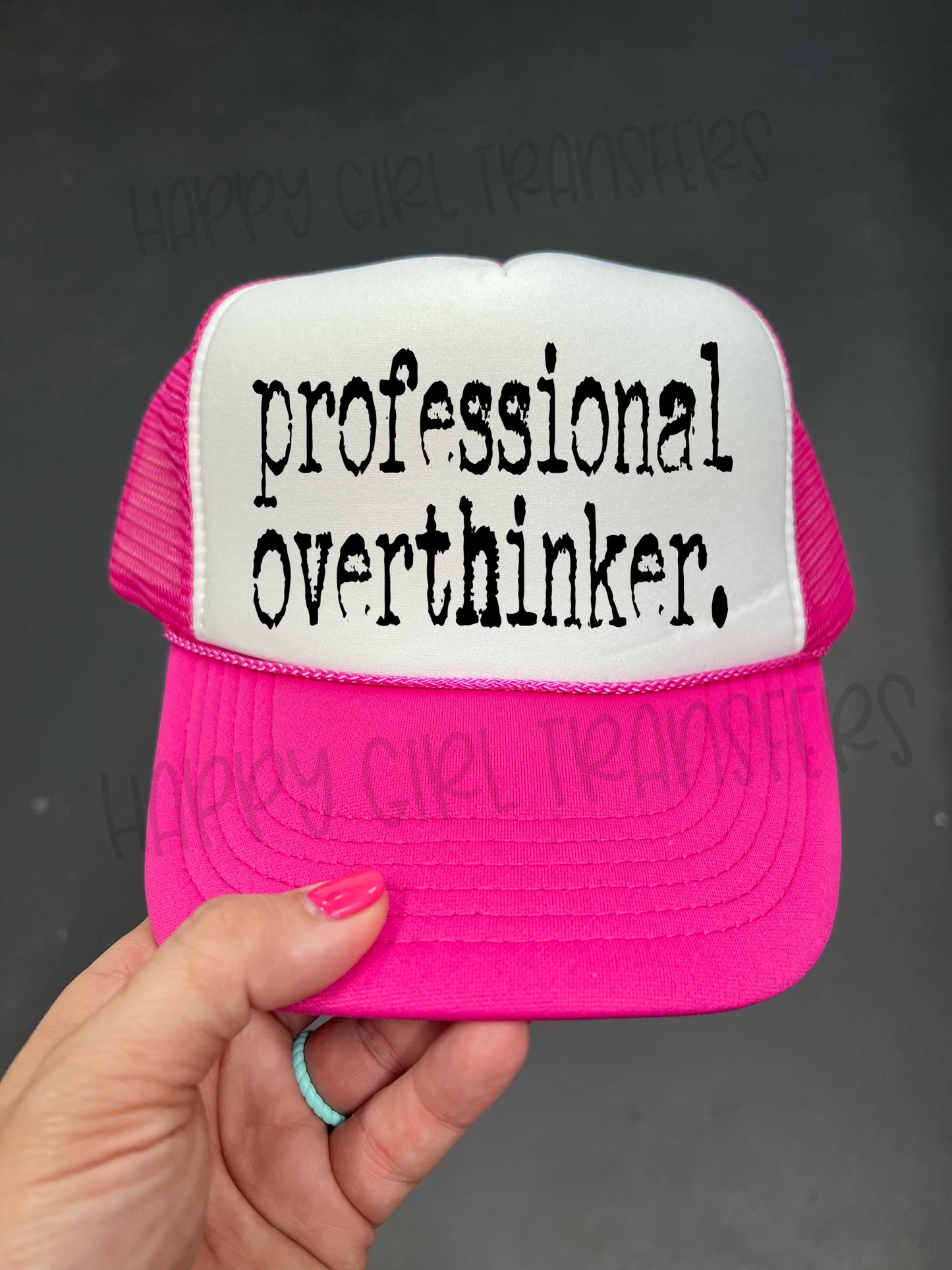 PROFESSIONAL OVERTHINKER - DTF TRANSFER