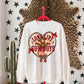 LONG LIVE COWBOYS ROPE HEART - DTF TRANSFER