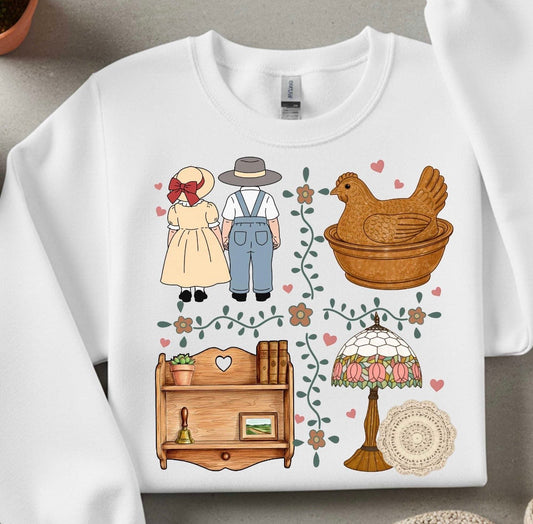 VINTAGE DECOR- DTF TRANSFER