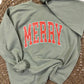 DISTRESSED MERRY - DTF TRANSFER
