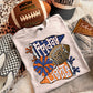 FRIDAY NIGHT LIGHTS NAVY & ORANGE - DTF TRANSFER