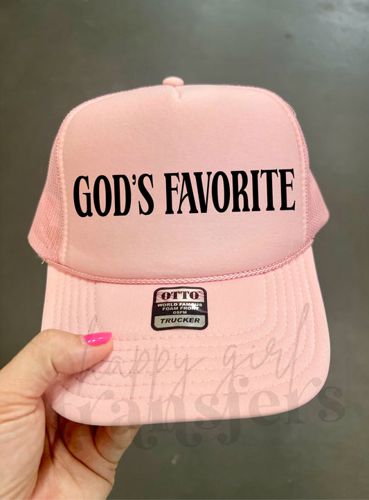 GOD’S FAVORITE - DTF TRANSFER