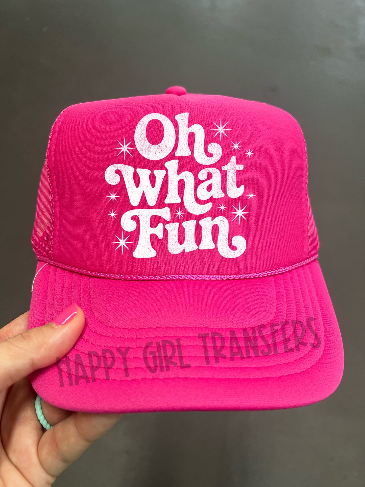 OH WHAT FUN - DTF TRANSFER