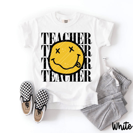 SMILEY TEACHER - DTF TRANSFER