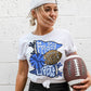 FRIDAY NIGHT LIGHTS BLUE & NAVY - DTF TRANSFER