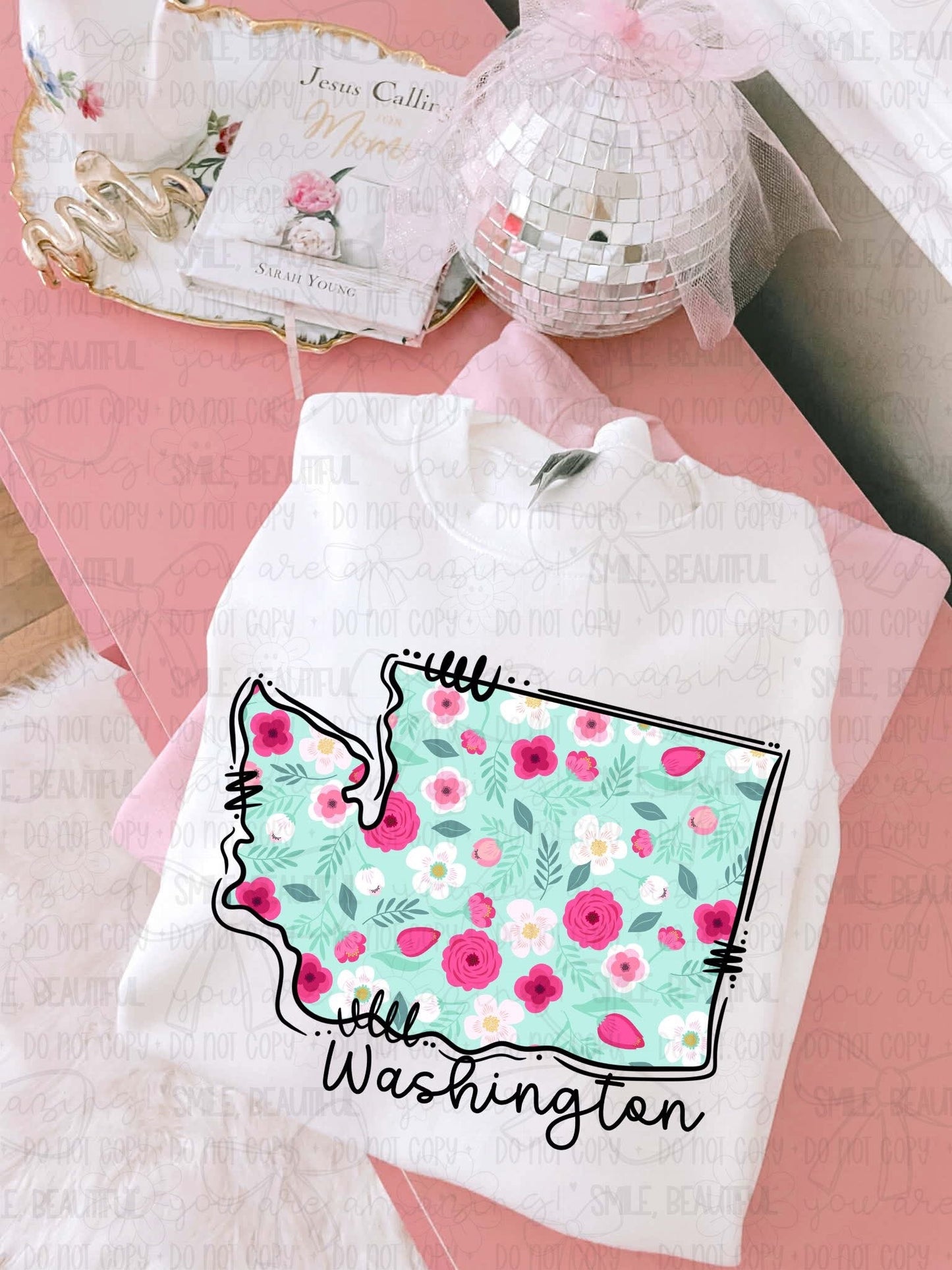SPRING WASHINGTON - DTF TRANSFER