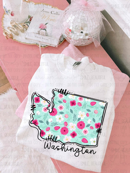 SPRING WASHINGTON - DTF TRANSFER