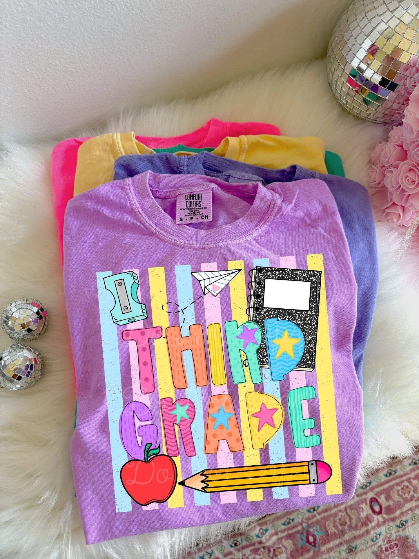 NEON 3RD GRADE - DTF TRANSFER