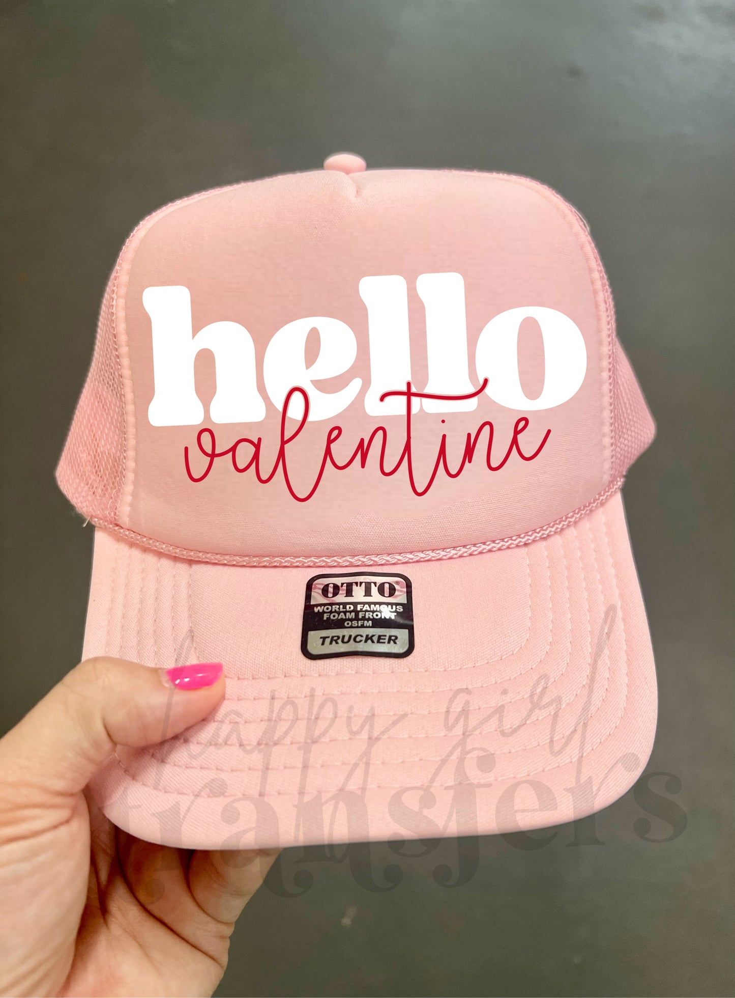 HELLO VALENTINE - DTF TRANSFER