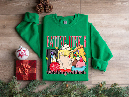 EATING JUNK & WATCHING RUBBISH - DTF TRANSFER