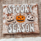SPOOKY SEASON (3 PUMPKINS) - DTF TRANSFER