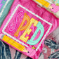 NEON VARSITY SPED - DTF TRANSFER