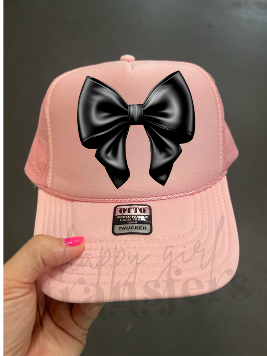 BLACK BOW - DTF TRANSFER