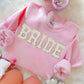 FAUX CHENILLE BRIDE PATCH - DTF TRANSFER
