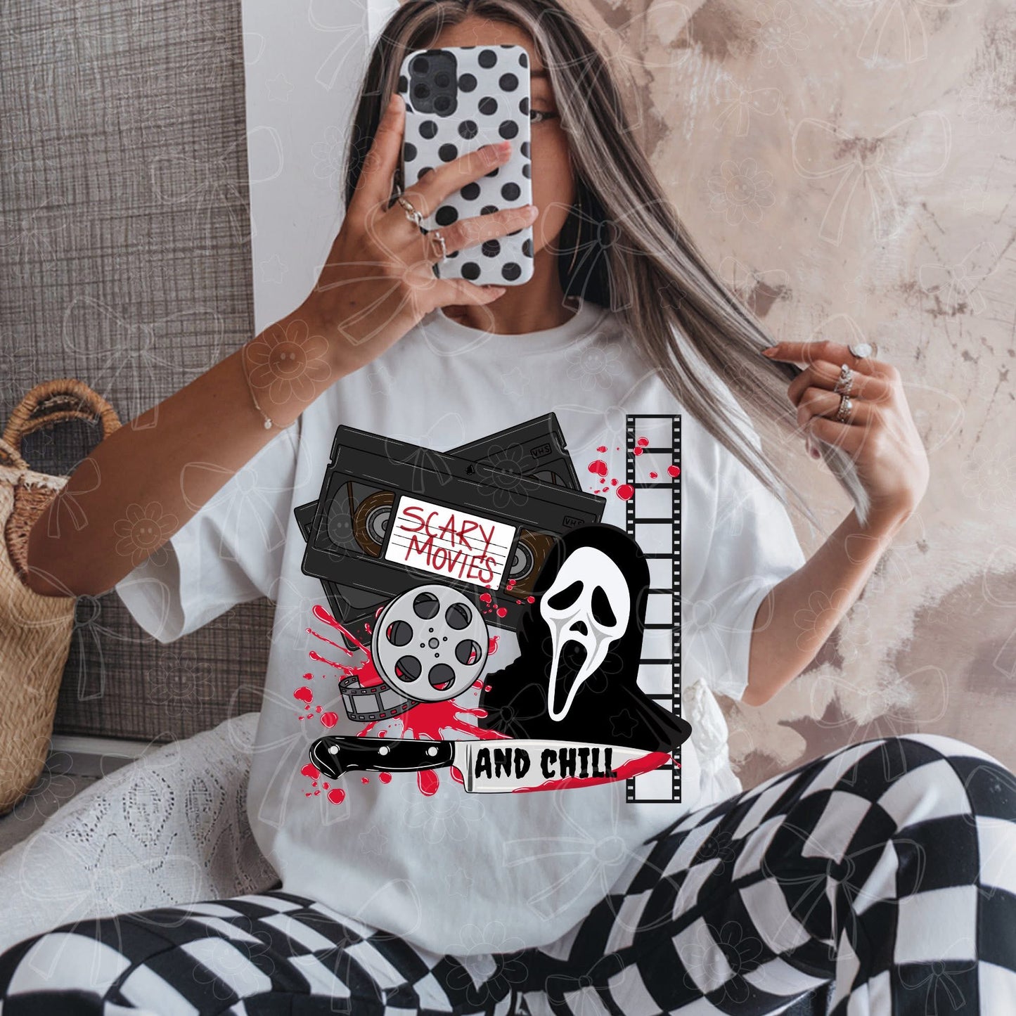 SCARY MOVIES AND CHILL - DTF TRANSFER